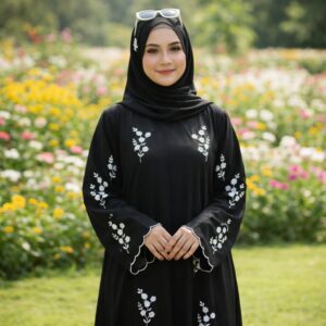 রাইসা এমব্রয়ডারি বোরকা